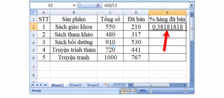 Cach-tinh-phan-tram-mot-so-trong-Excel-3