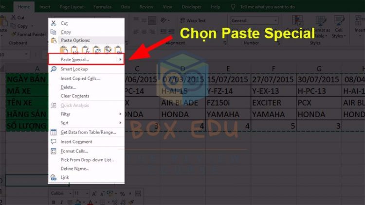 Cach-chuyen-cot-thanh-hang-trong-Excel-4