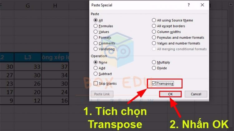 Cach-chuyen-hang-thanh-cot-trong-Excel-5